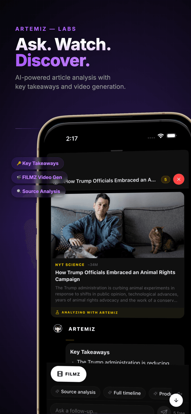 ARTEMIZ AI चैट